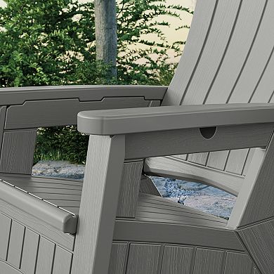 Suncast Adirondack Chair with Storage