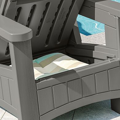 Suncast Adirondack Chair with Storage