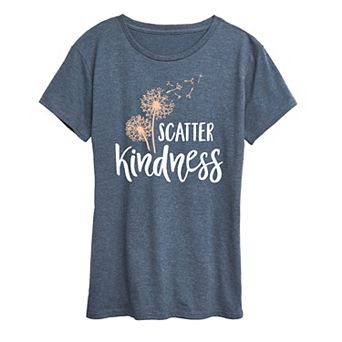 Women's Scatter Kindness Graphic Tee