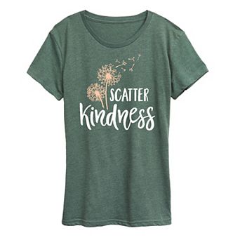 Women's Scatter Kindness Graphic Tee