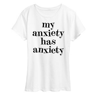 Women's My Anxiety Has Anxiety Graphic Tee