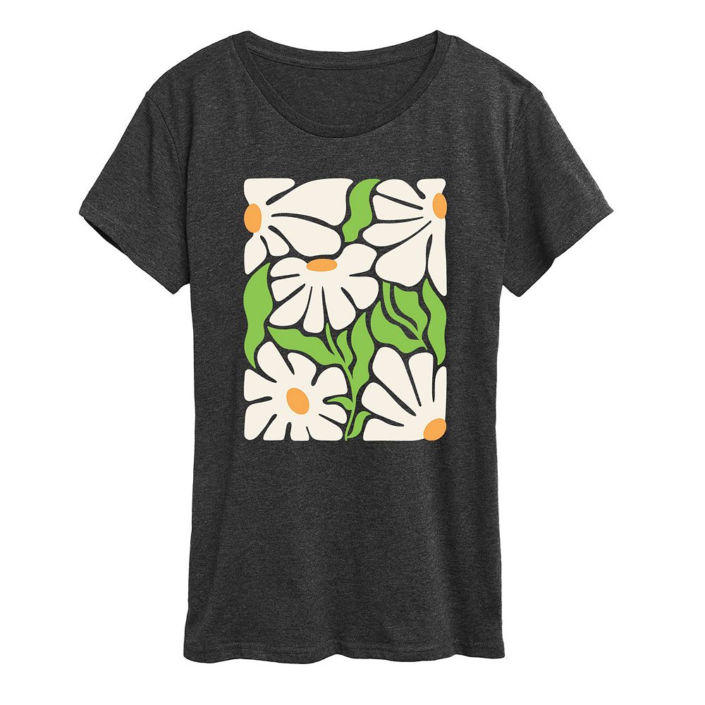 Flower Graphic Print Tee main image 1