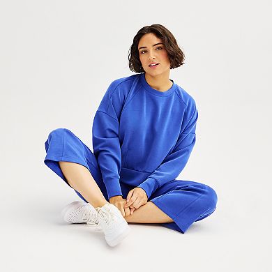 Women's FLX Solace Cropped Pullover Sweatshirt