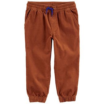 Toddler Boy Carter's Pull-On Corduroy Jogger Pants