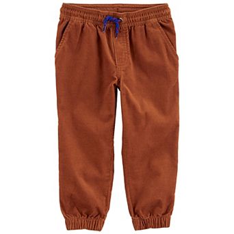 Toddler Boy Carter's Pull-On Corduroy Jogger Pants