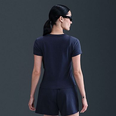 Women's Nike Sportswear Chill Swoosh Knit Tee
