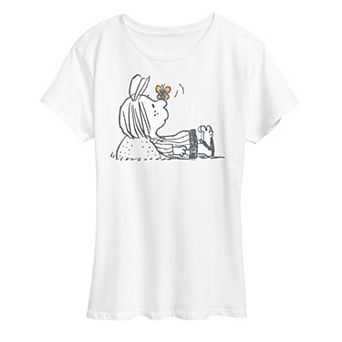 Women's Peanuts Patty Butterfly Graphic Tee