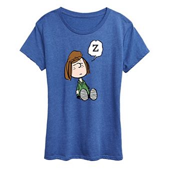 Women's Peanuts Peppermint Patty Doze Graphic Tee