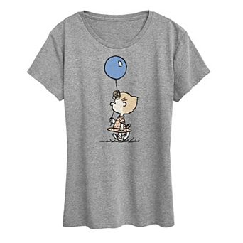 Women's Peanuts Sally Balloon Graphic Tee