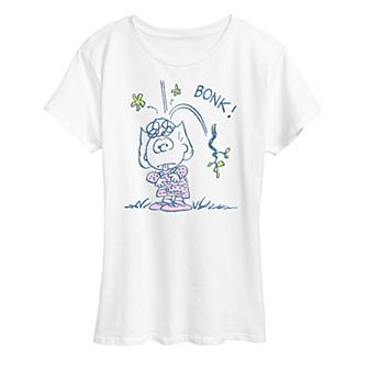Women's Peanuts Sally Bonk Graphic Tee