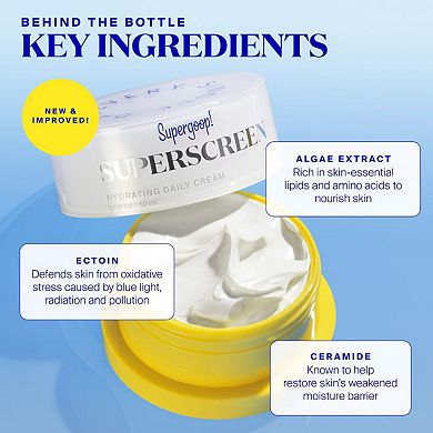 Superscreen Rich Hydrating Cream SPF 40 Moisturizer Face Sunscreen