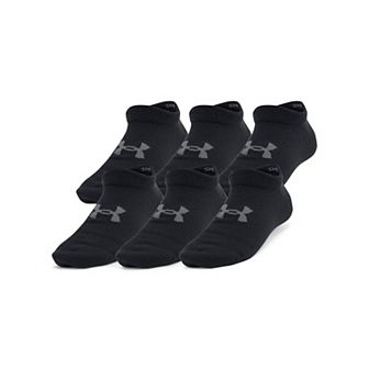 Kids 4-20 Under Armour Essential No-Show Socks 6-Pack