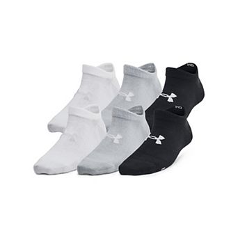 Kids 4-20 Under Armour Essential No-Show Socks 6-Pack