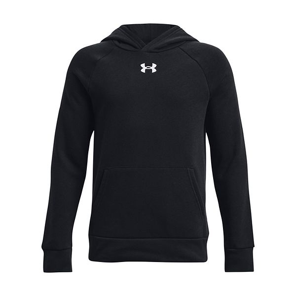 Boys 8-20 Under Armour UA Rival Fleece Hoodie - Black (SMALL)