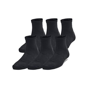 Under Armour Kids' UA Training Cotton Quarter Socks 6-Pack