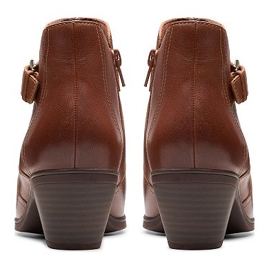 Clarks Emily2 Opal Women's Heeled Leather Ankle Boots