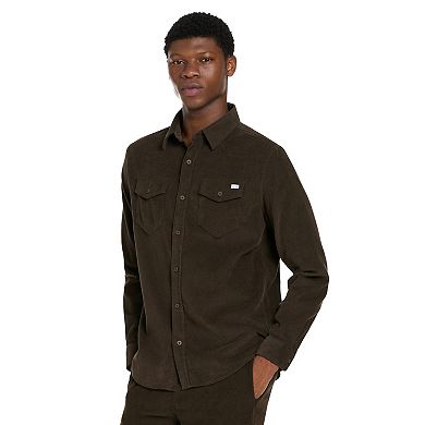 Men's Hurley Corduroy Button Down Shirt