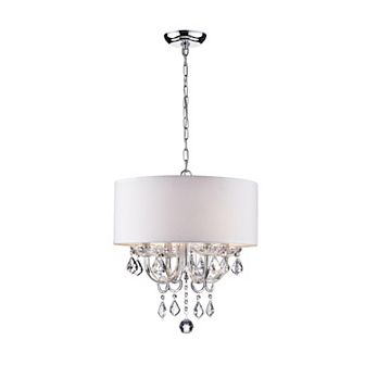 Greenville Signature 4-Light Drum Chandelier For Dining/Bedroom, Hallway, Living Room