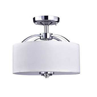 Greenville Signature 3-Light Semi Flush Mount For Dining/Bedroom, Hallway, Living Room