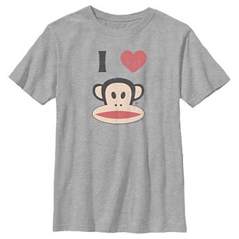 Boys Paul Frank I Heart Monkey Graphic Tee