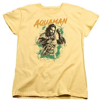 Aquaman Movie Locals Only Short Sleeve Women´s T-Shirt