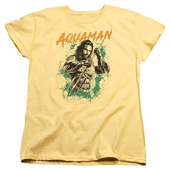 Aquaman Movie Locals Only Short Sleeve Women´s T-Shirt