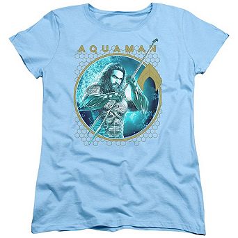 Aquaman Movie Trident Of Neptune Short Sleeve Women´s T-Shirt