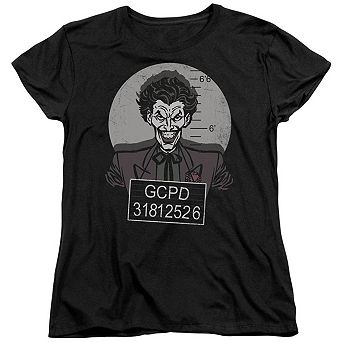 Batman Busted! Short Sleeve Womens T-shirt
