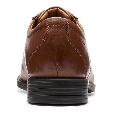 Clarks® Whiddon Cap Men's Leather Dress Shoes