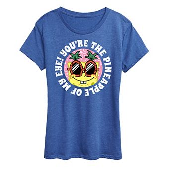 Women's Spongebob Squarepants Pineapple Of My Eye Graphic Tee