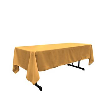 Polyester Poplin Rectangular Tablecloth, 60 By 102-inch
