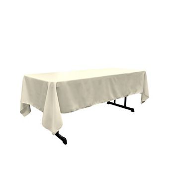 Polyester Poplin Rectangular Tablecloth, 60 By 102-inch
