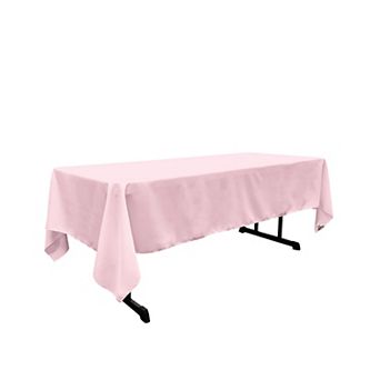 Polyester Poplin Rectangular Tablecloth, 60 By 102-inch