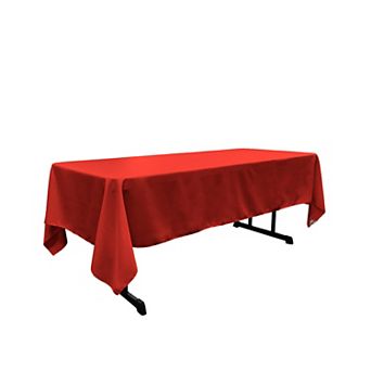 Polyester Poplin Rectangular Tablecloth, 60 By 102-inch