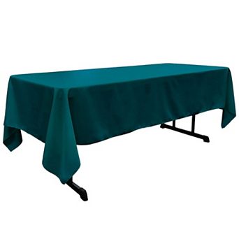 Rectangular Smooth Seamless Tablecloth with Serger Edges for Weddings, Parties, and Gatherings