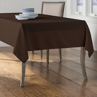 Polyester Poplin Rectangular Tablecloth, 60 By 126-inch