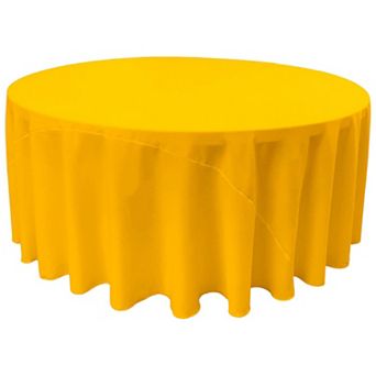 Polyester Poplin Tablecloth 108 in Round