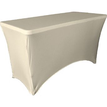 Rectangular Spandex Tablecloth, 48 By 24 By 30-inch