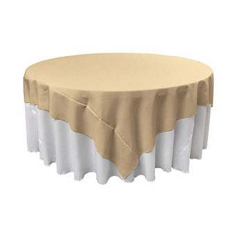 Polyester Poplin Square Tablecloth, 72 By 72-inch