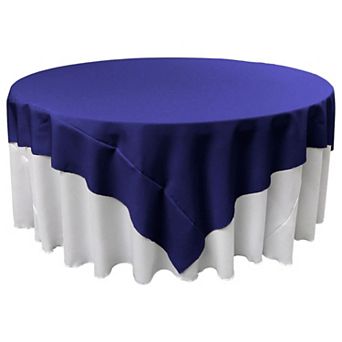 Square Polyester Tablecloth for Dining Table Poplin Fabric for Dining Parties and Holidays