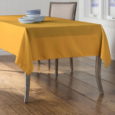 Polyester Poplin 60 By 90-inch Rectangular Tablecloth