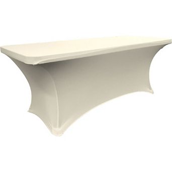 Rectangular Spandex Tablecloth, 96 By 30 By 30-inch