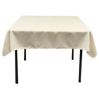 Polyester Poplin Square Tablecloth for Kitchen or Dining Table Smooth Even Surface