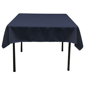 Polyester Poplin Square Tablecloth for Kitchen or Dining Table Smooth Even Surface