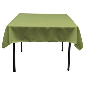 Polyester Poplin Square Tablecloth for Kitchen or Dining Table Smooth Even Surface