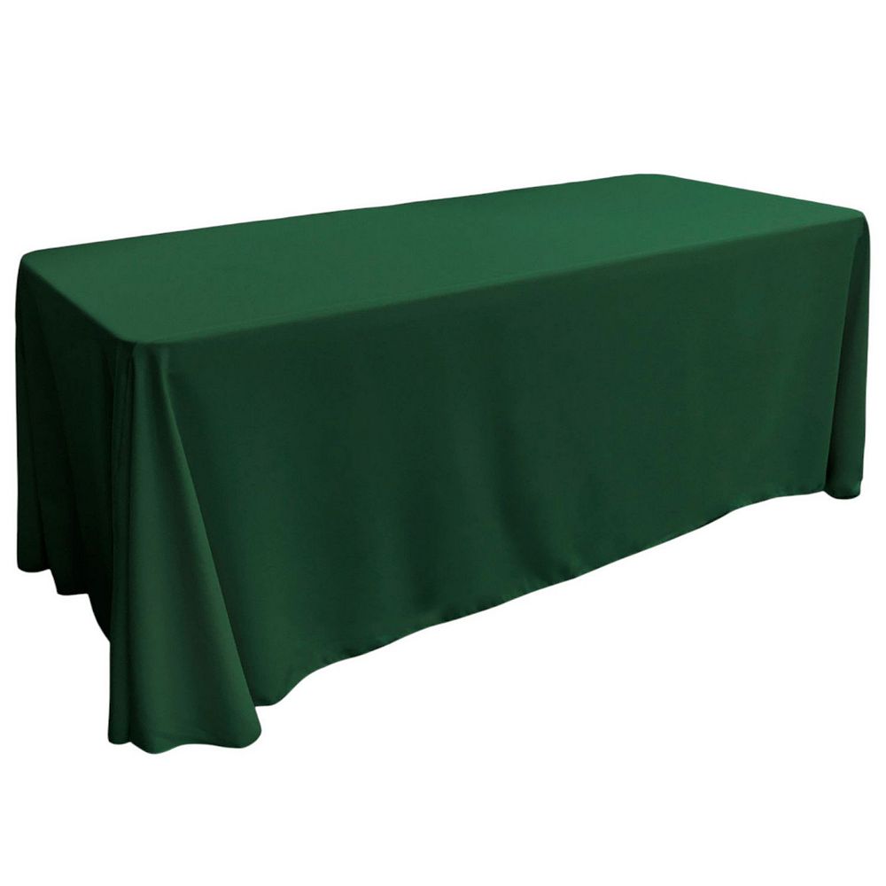 Rectangular Event Tablecloth with Panel Construction for Full Table ...