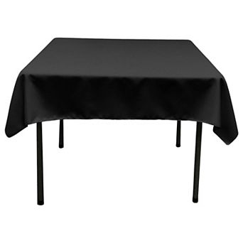 Square Polyester Tablecloth for Dining Table Poplin Fabric Seamless One-Piece Design