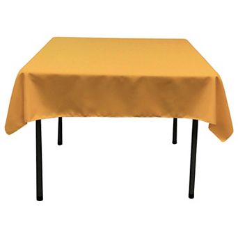 Square Polyester Tablecloth for Dining Table Poplin Fabric Seamless One-Piece Design