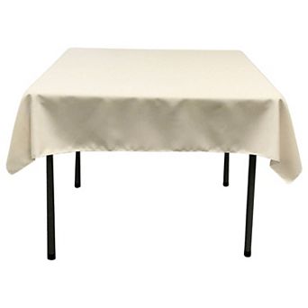 Square Polyester Tablecloth for Dining Table Poplin Fabric Seamless One-Piece Design