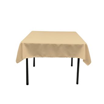 Polyester Poplin Square Tablecloth, 52 By 52-inch